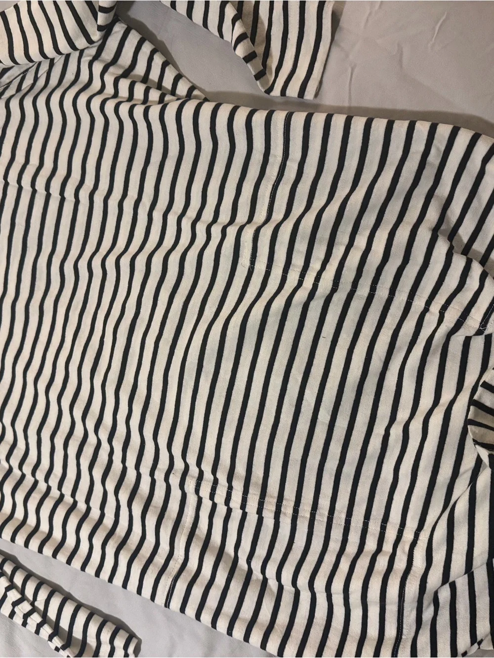 Free People Black & White Striped Maxi Dress